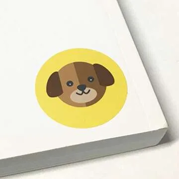 Farm Animal Stickers for Kids, 200 Stickers, 10 Designs