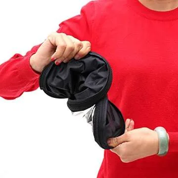 TRUMAGINE Reflector Panel 12inch / 30cm 5-in-1 Collapsible Multi-Disc Reflectors for Photographing with Bag - Translucent, Gold, Silver, Black and White