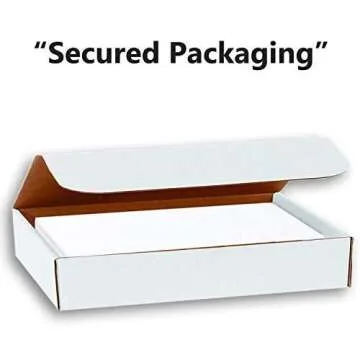 Hamilco 5x7 White Linen Cardstock Paper Blank Index Cards Flat Card Stock Heavyweight 100lb Cover 100 Pack