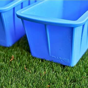 Plunge Lab Extra Large Ice Block Mold, 2-Pack, 8lb Ice Block, Ice Maker for Cold Plunge or Coolers, Reusable Steel Reinforced Silicone Molds, Big Ice Cube Molds, Ice Bath Chiller, Ice Tray