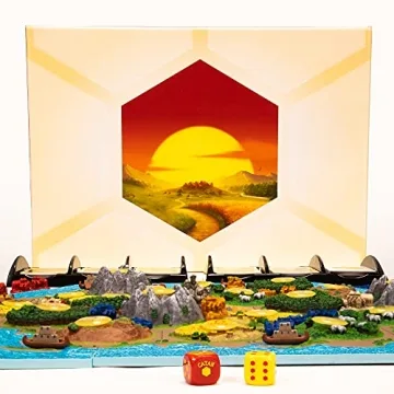 CATAN 3D Edition Board Game - Stunning 3D Gameplay Experience