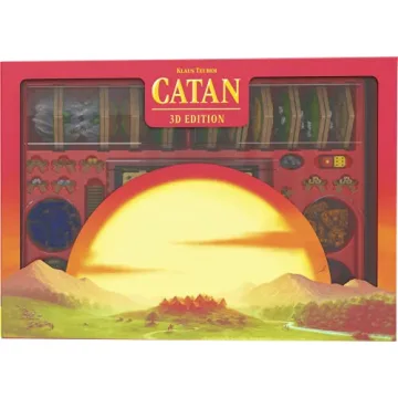 CATAN 3D Edition Board Game - Stunning 3D Gameplay Experience