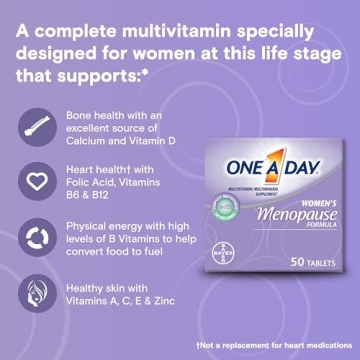 One A Day Women's Menopause Multivitamin for Hot Flashes