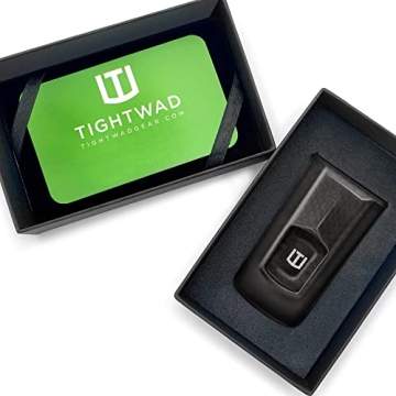 Tightwad Carbon Fiber Money Clip for the Modern Man