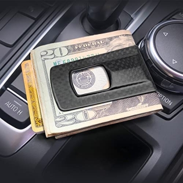 Tightwad Carbon Fiber Money Clip for the Modern Man