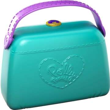 Polly Pocket Travel Toy with Mini Dolls & Accessories