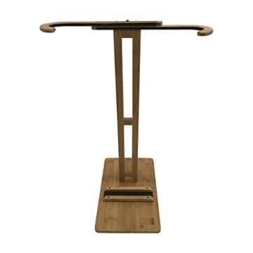 COR Surf Bamboo Surfboard Stand | Durable & Adjustable Display Rack for All Boards