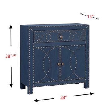 SEI FURNITURE Florian Navy Cabinet Elegant Design