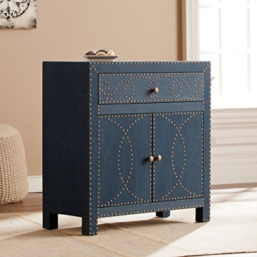 SEI FURNITURE Florian Navy Cabinet Elegant Design