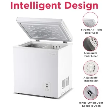 Frigidaire Chest Freezer with Adjustable Thermostat
