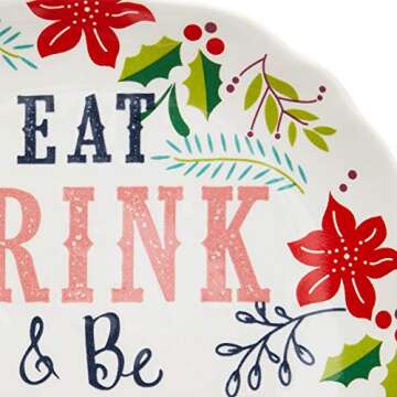 Precious Moments Christmas Dessert Plates Set of Four