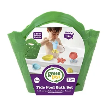 Eco-Friendly Green Toys Tide Pool Bath Set for Kids