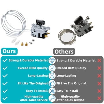 Fuzqq 800393 True Refrigerator Temperature Control Kit