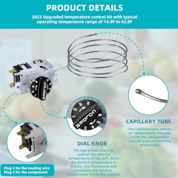 Fuzqq 800393 True Refrigerator Temperature Control Kit