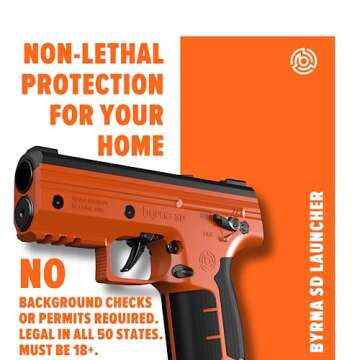 Byrna SD Pepper Spray Launcher for Ultimate Personal Defense