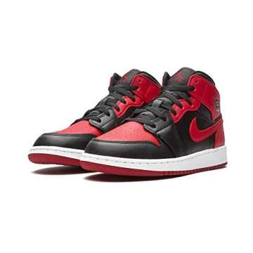 Nike Men's Air Jordan 1 Mid GS Shoes - Retro Style for Young Athletes