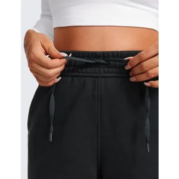 CRZ YOGA Fleece Lined Women’s Sweatpants for Comfort