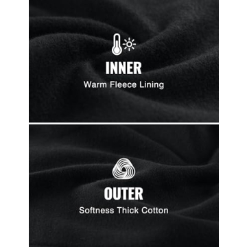 CRZ YOGA Fleece Lined Women’s Sweatpants for Comfort