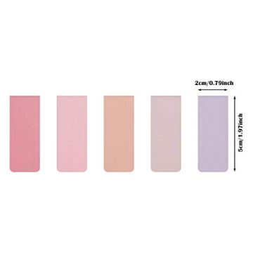 Colorful 15 Magnetic Bookmarks for Readers and Students