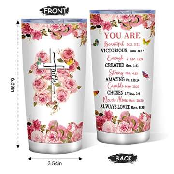 Tecanne Christian Gifts for Women - Birthday Gifts for Women, Mom, Sister, Best Friends - Religious ...