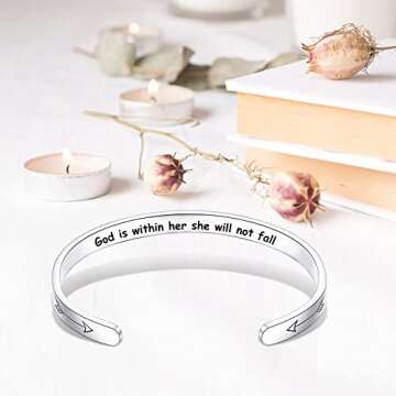 Tecanne Christian Gifts for Women - Birthday Gifts for Women, Mom, Sister, Best Friends - Religious Gifts For Women - Christmas Gifts for Women, 20oz Wine Tumbler Gift Set