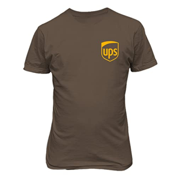 Ups T-Shirt United Parcel Service T-Shirt Brown XL