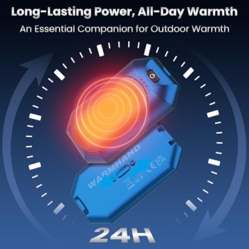 Warm and Portable WARMHAND AI Rechargeable Hand Warmers