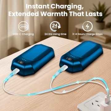 Warm and Portable WARMHAND AI Rechargeable Hand Warmers