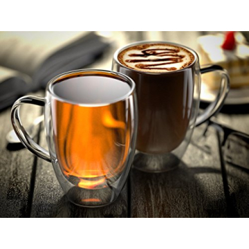 Stone & Mill Insulated Double Wall Coffee Cups - 12 oz