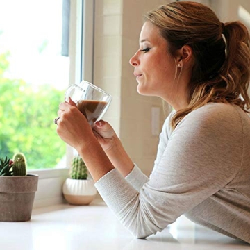 Stone & Mill Insulated Double Wall Coffee Cups - 12 oz