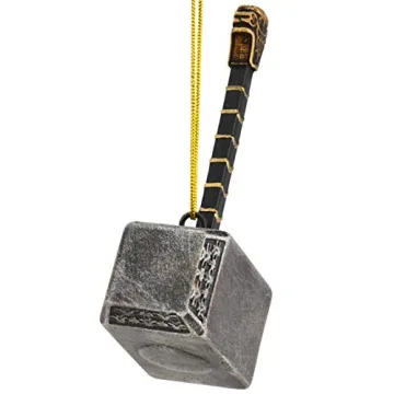 Mjölnir Thor's Hammer Christmas Ornament for Marvel Fans