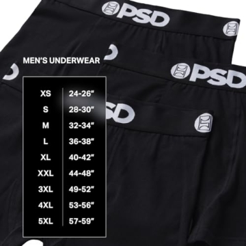 PSD Men's Boxer Brief 3 Pack - Comfort & Style Pack