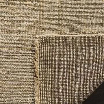 SAFAVIEH Izmir Collection Area Rug - 9' x 12', Gold & Grey, Hand-Knotted Traditional New Zealand Wool, Ideal for High Traffic Areas in Living Room, Bedroom (IZM180A)