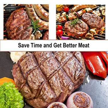 HZXMKB Meat Shredder,Meat Claws bbq Shredding Claw Tools,Pork Pullers Meat Shred Claws,Chicken Shredder Claws Tool, Metal Pulling Forks Barbecue Claws Set of 2, Turkey,Brisket,Black