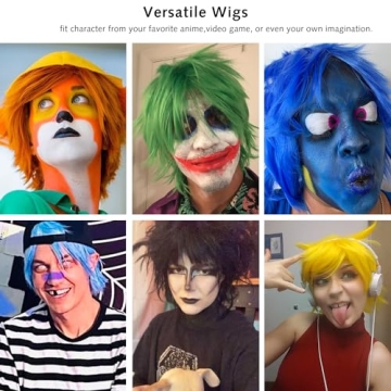 Modernfairy Anime Halloween Wig for Cosplay and Parties