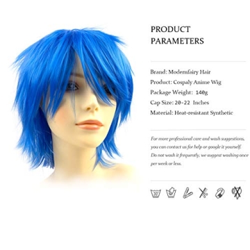 Modernfairy Anime Halloween Wig for Cosplay and Parties