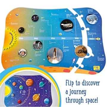 Imagimake Mapology Solar System Puzzle for Kids Ages 4-8