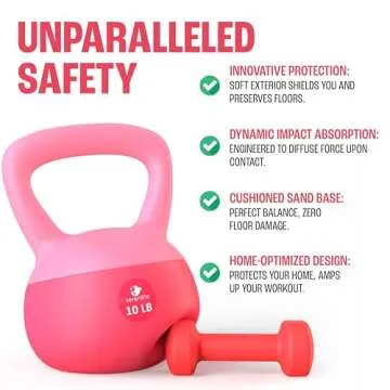 Soft Kettlebells for Safe Strength Training and Workouts