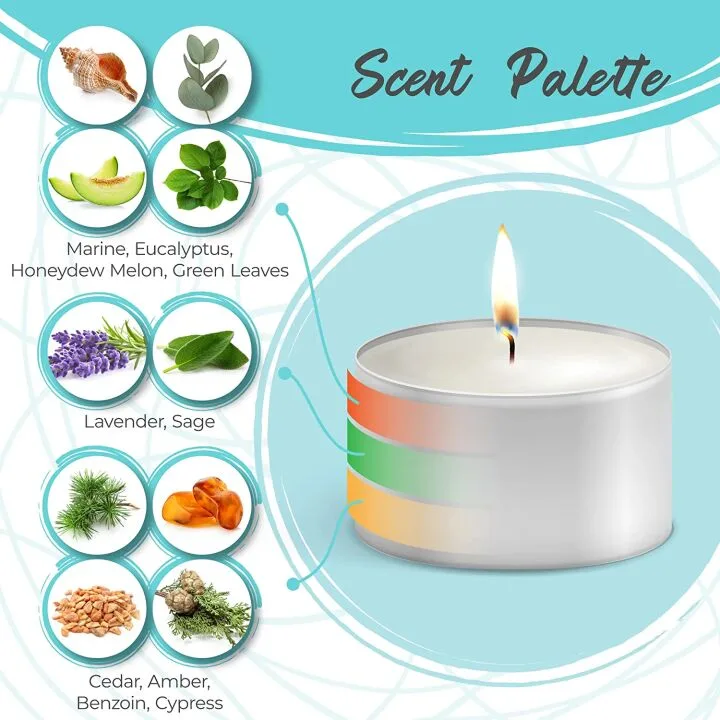 Margarita Lavender Driftwood Candle - 8oz Tin