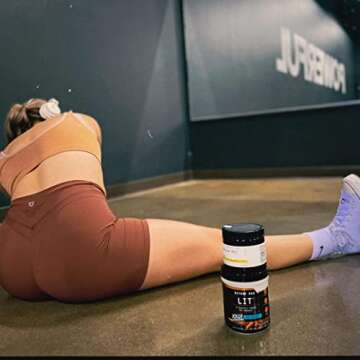 TomTiger Yoga Shorts for Women Tummy Control High Waist Biker Shorts Exercise Workout Butt Lifting Tights Women's Short Pants (Coffee, L)