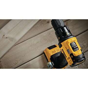 DEWALT (DCK280C2) 20V MAX Impact Driver and Drill Combo Kit