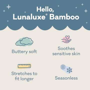 Little Sleepies Pajamas for Baby Boys & Girls - Bamboo Bodysuit, Sienna's Unicorns, 6-12M