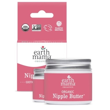 Earth Mama Organic Nipple Butter™ | Nipple Cream Safe for Breastfeeding | Postpartum Essentials fo...