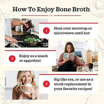 Kettle and Fire Classic Chicken Bone Broth | Keto, Paleo, and Whole 30 Approved | Gluten Free | High in Protein and Collagen | 4 Pack (32 Ounces)