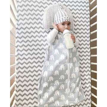 BaeBae Goods Premium Crib Sheets for Baby Boys and Girls, 4 Pack, Soft and Breathable Jersey Knit Fi...