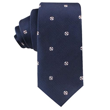 AUSCUFFLINKS Baseball Fan Skinny Tie - Unique & Stylish for Him