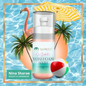 Nina Sharae Swimwear | FEMININE HYGIENE SOAP VULVA WASH | PH BALANCE | ODOR BLOCKING | STRAWBERRY & ...