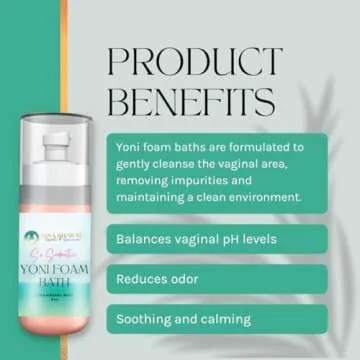 Nina Sharae Swimwear | FEMININE HYGIENE SOAP VULVA WASH | PH BALANCE | ODOR BLOCKING | STRAWBERRY & MINT | 2OZ TRAVEL SIZE | NORMAL & SENSITIVE SKIN | Natural Ingredients