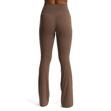 Aoxjox Flare Leggings High Waisted Yoga Pants for Women