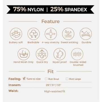 Aoxjox Flare Leggings High Waisted Yoga Pants for Women